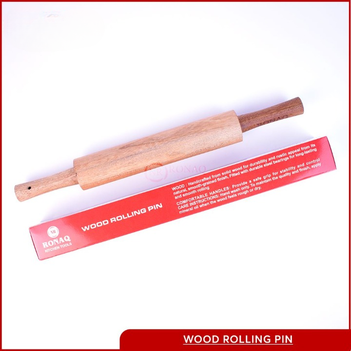 African Wooden Rolling Pin | Premium Kitchen Belan