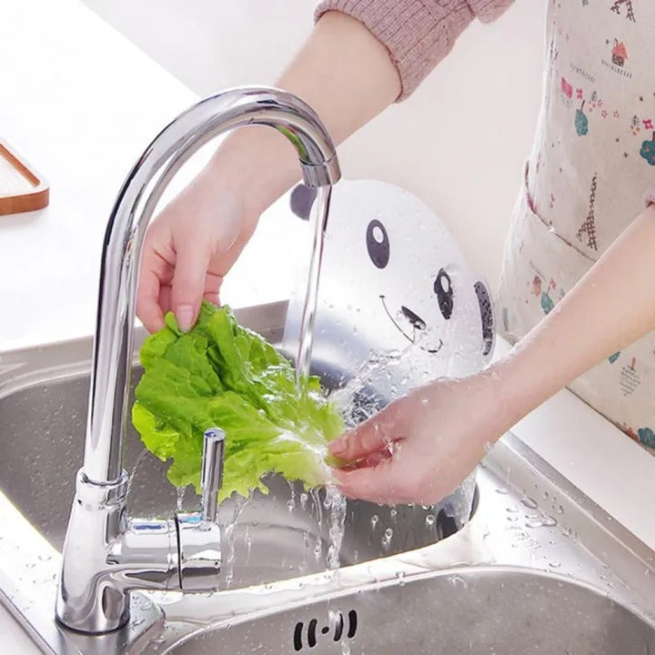 Cute Panda Sink Splash Guard with Suction Cups 2