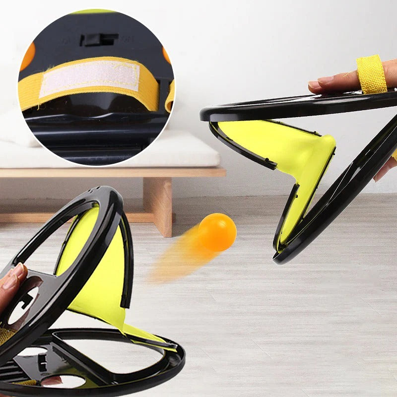 Double Player Ball Catch Toy – Fun Indoor & Outdoor Game for Kids
