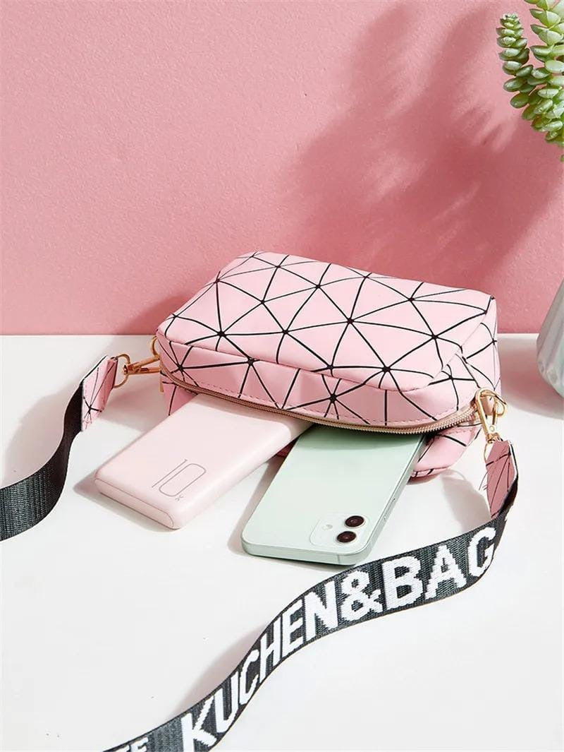 Girl's Mini Crossbody Bag – Multipurpose PU Leather Shoulder Bag