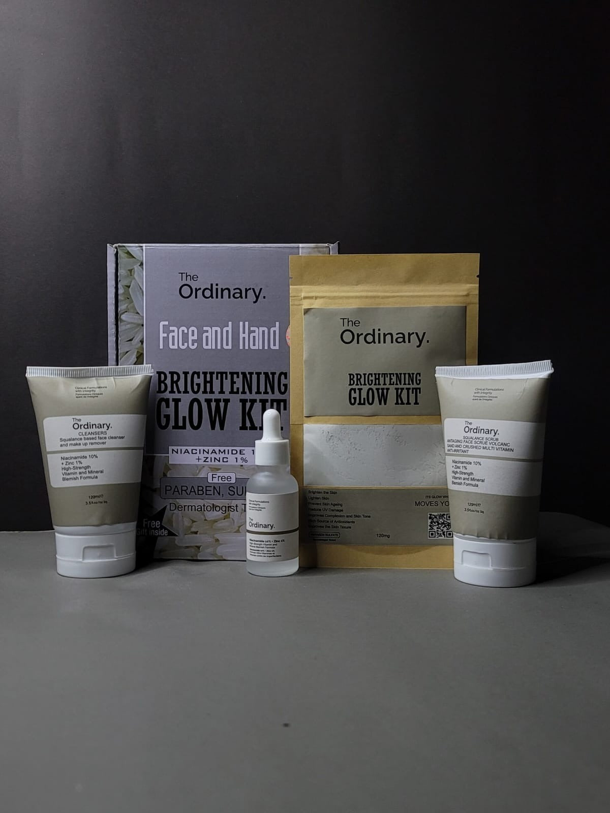 The Ordinary Glow Kit – Brightening Face & Hand Skincare Set