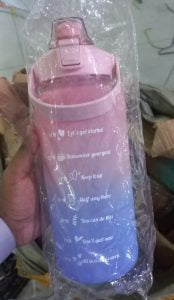 Three-Piece Motivational Sports Water Bottles Set – 3 Sizes