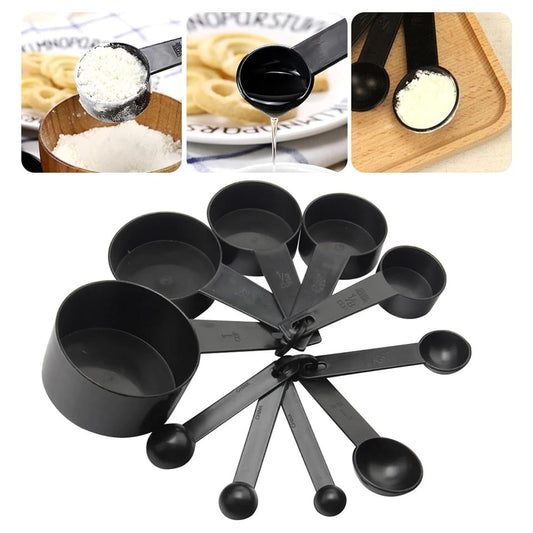 10pcs Kitchen Measuring Spoons Set For Baking & Cooking
