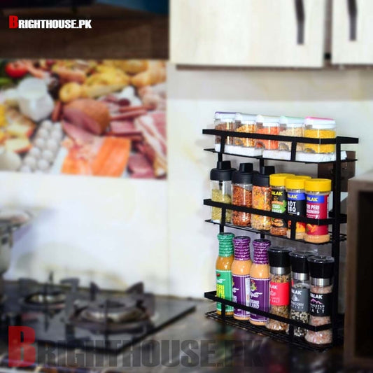 3-Tier Spice Rack Organizer – Kitchen, Bathroom & Makeup Storage
