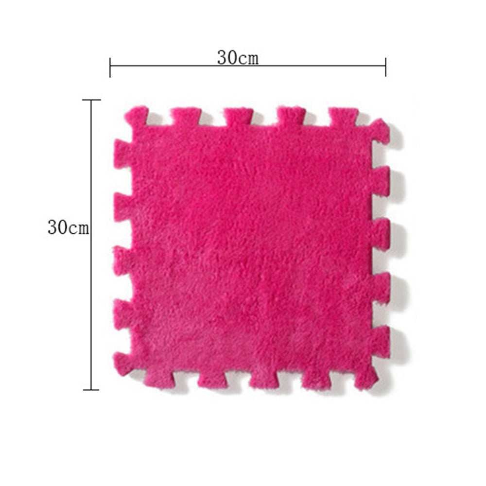 30x30cm Kids Foam Puzzle Mat EVA Shaggy Floor Mat