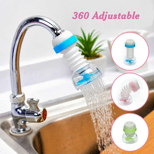 360° Rotatable Kitchen Faucet Tap with Water Saving Filter