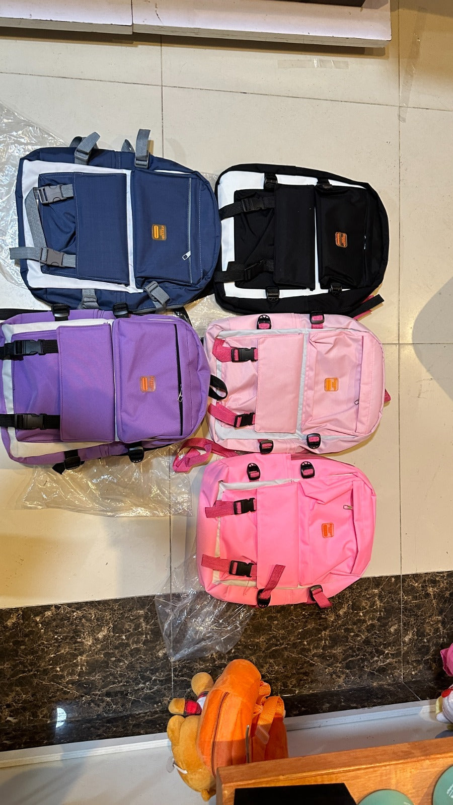 4-Piece School Bag Set 2024 – Stylish, Durable & Trendy