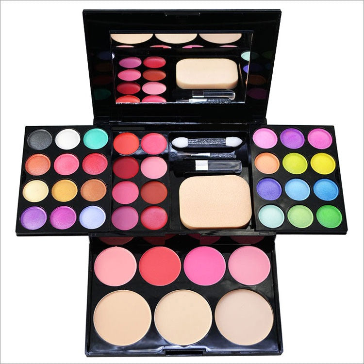 All In One Makeup Kit Box With Eyeshadow & Blush