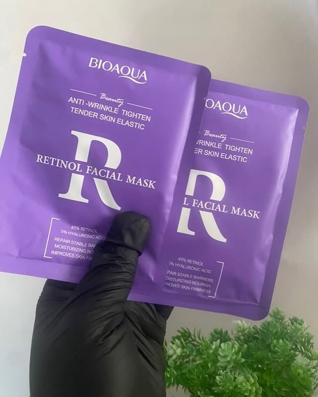 BIOAQUA Multi-Effect Facial Sheet Mask – Hydrating & Whitening