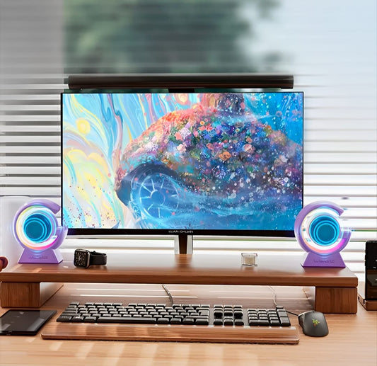 BX-39 Mini G Bluetooth Speaker with RGB Light & Wireless Charging