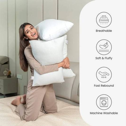 Best Quality White Pillows Pack of 2 Standard Size