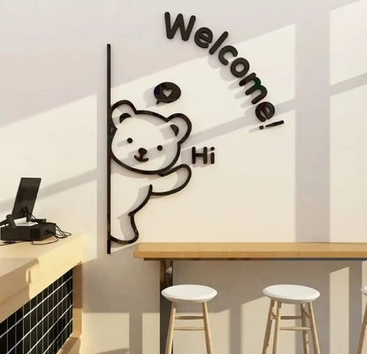 Cute Panda Wall Art Canvas Print For Home Decor