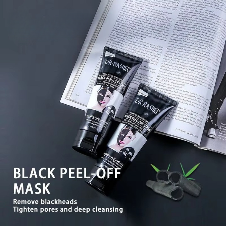 Dr. Rashel Blackhead Peel-Off Face Mask – Charcoal Purifying