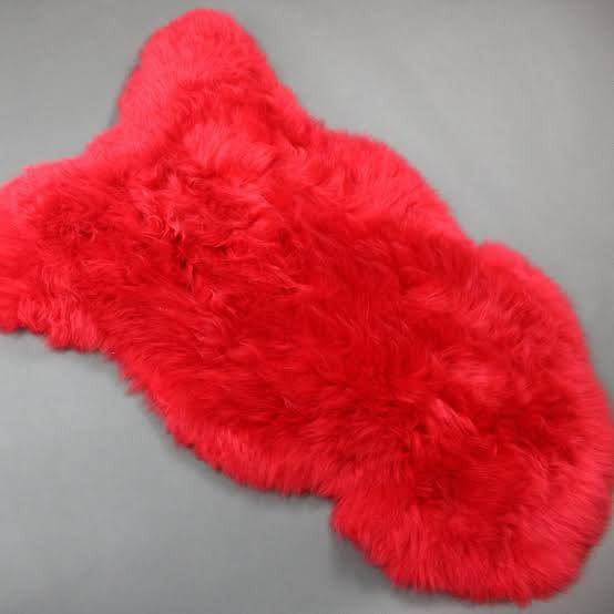 Faux Fur Sheepskin Rug Ivory White 2x3 ft Soft Plush Carpet