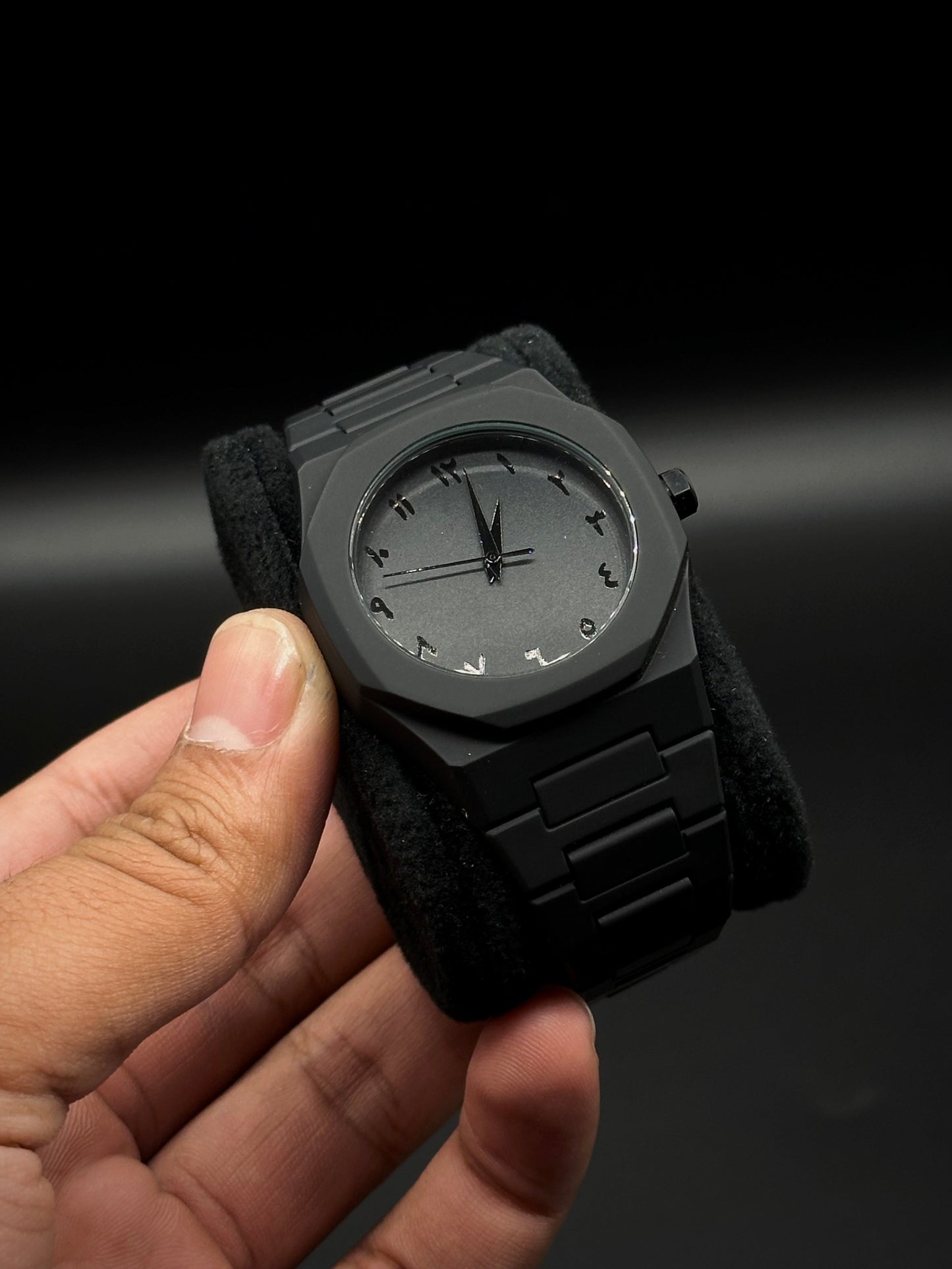 Full Black AURA Quartz Watch For Men