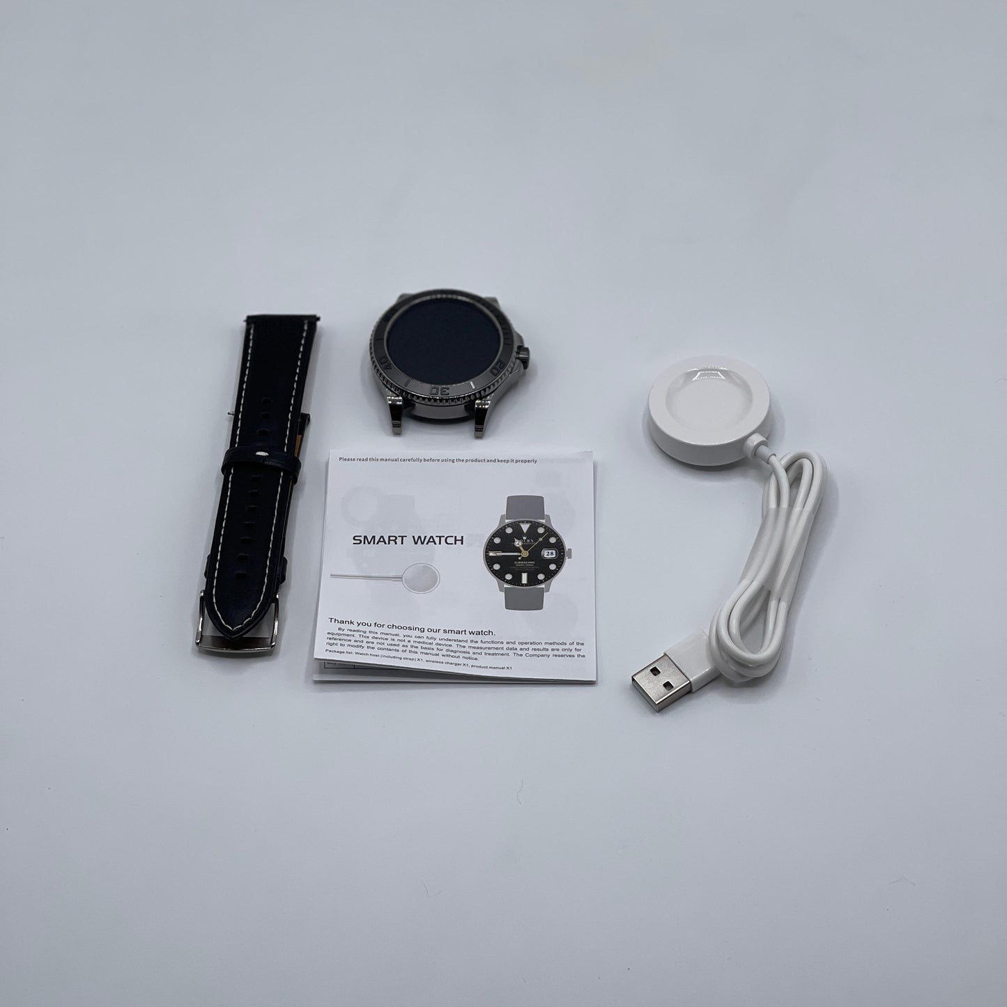 G9 Max Smartwatch AMOLED Display | Rolex Style Black Smartwatch