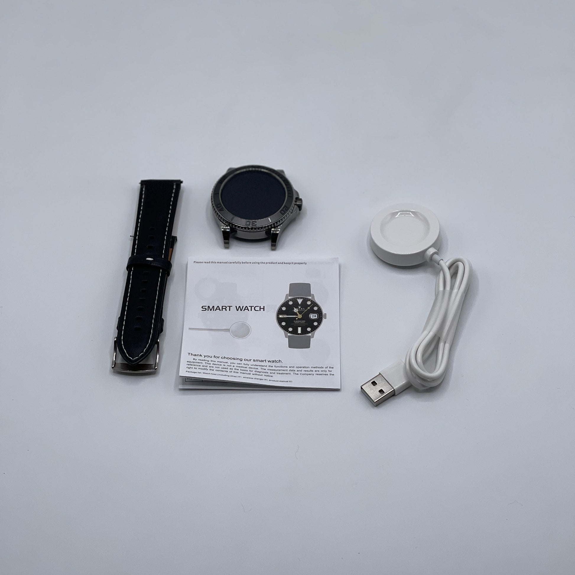 G9 Max Smartwatch AMOLED Display | Rolex Style Black Smartwatch