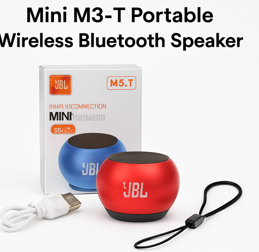 JBL M3 Mini Bluetooth Speaker | Powerful Bass & Compact Design