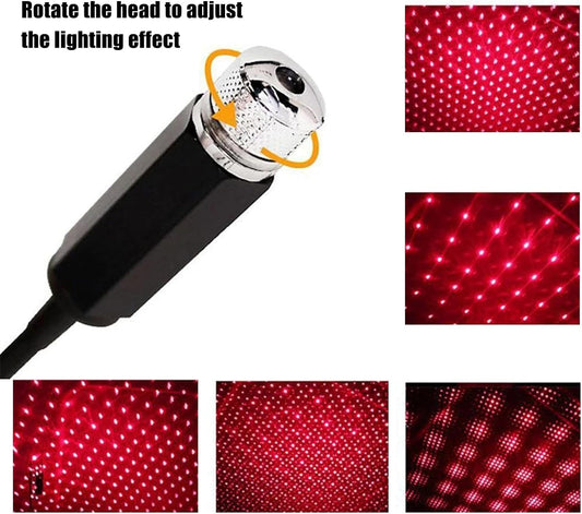 LED Galaxy Star Light USB Rotating Sky Projector