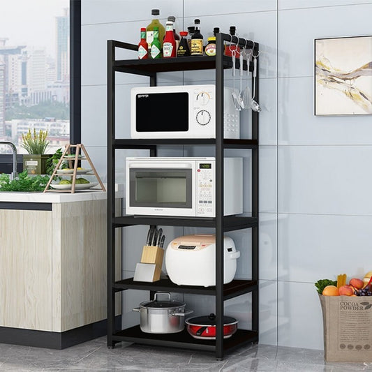 Large Kitchen Storage Rack | Multi-Layer Microwave Stand