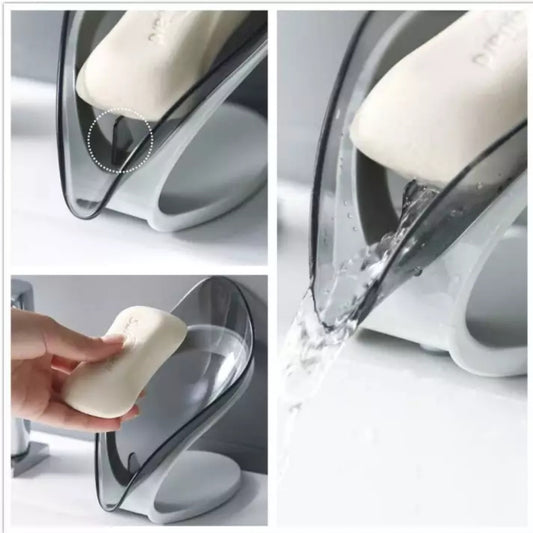 Leaf Shape Soap Stand Self-Adhesive Holder