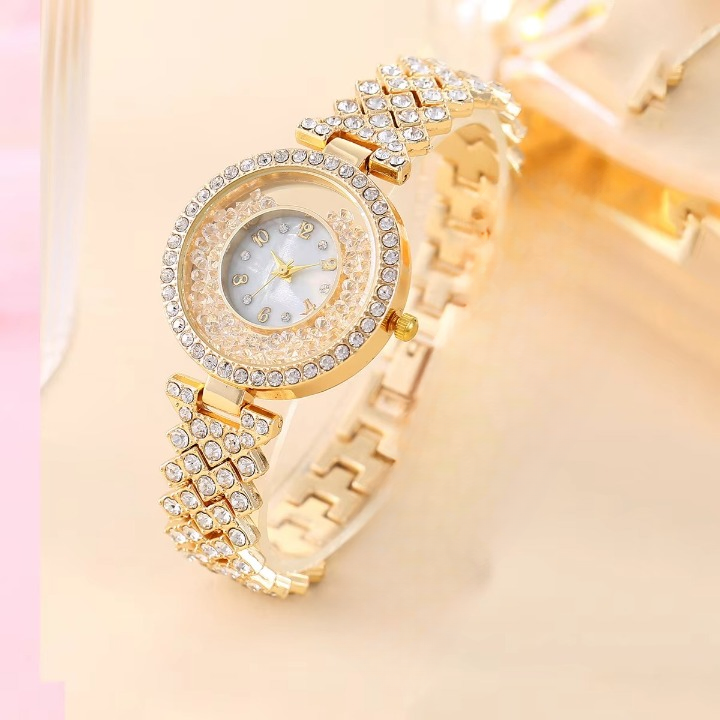 Luxury Diamond Women’s Quartz Watch – Fashion & Leisure Style