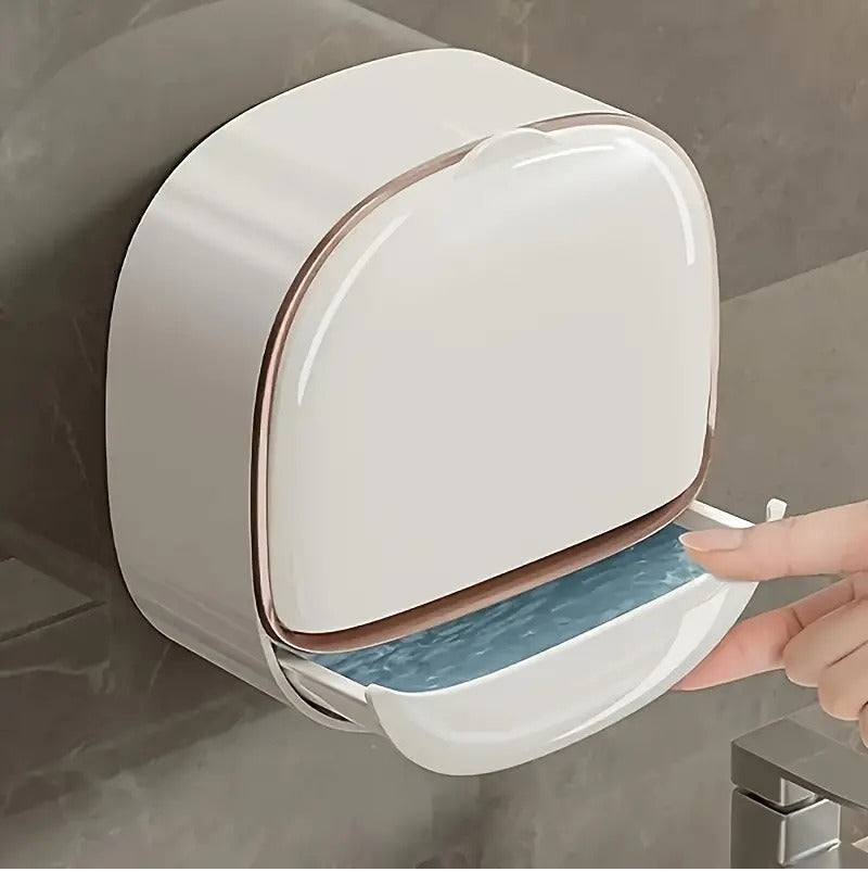 Luxury Wall Mounted Two Layer Soap Holder Box