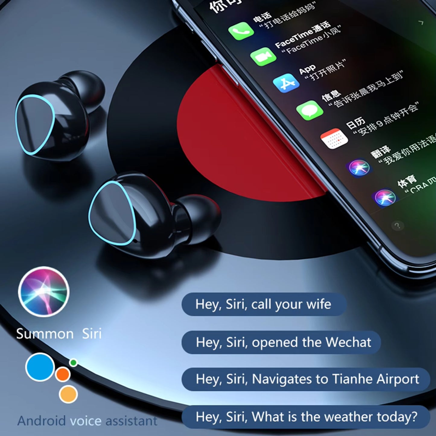 M10 Wireless Bluetooth Earbuds & Headphones – Crystal Sound