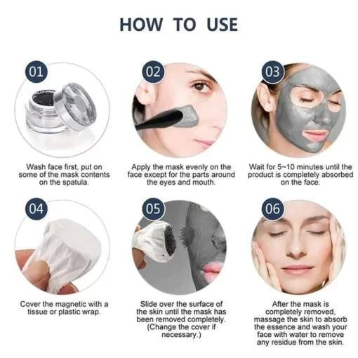 Magnetic Face Mask – Deep Cleansing & Revitalizing Skincare
