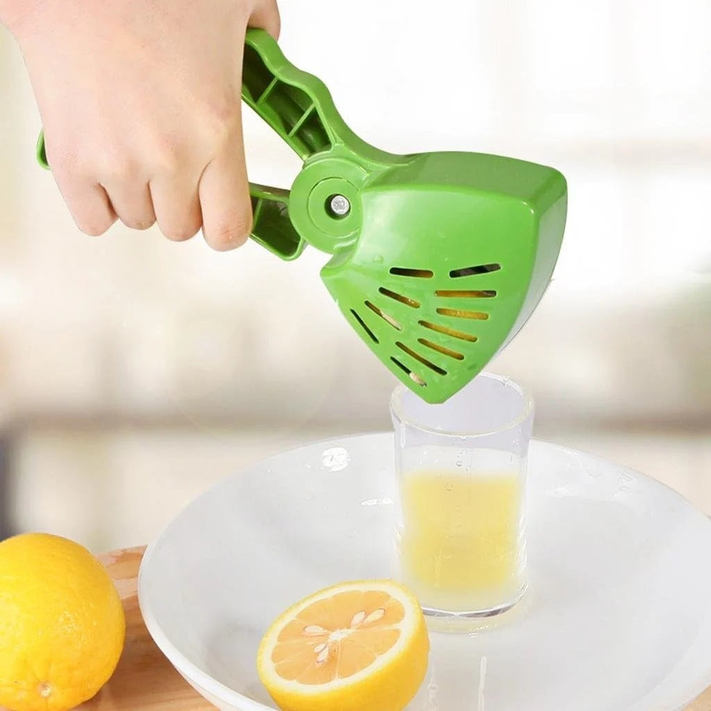 Manual Lemon Squeezer Press Juicer Tool – Durable ABS Material