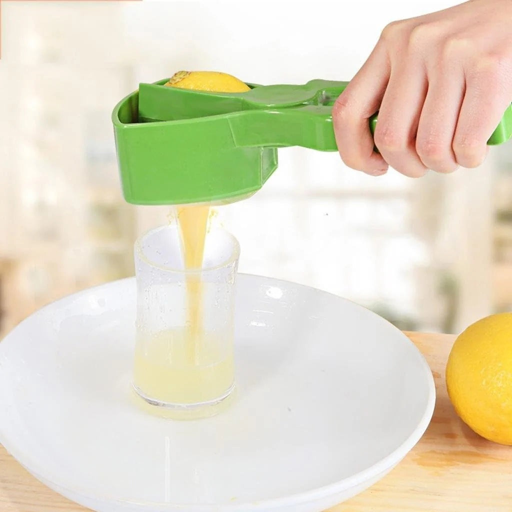 Manual Lemon Squeezer Press Juicer Tool – Durable ABS Material