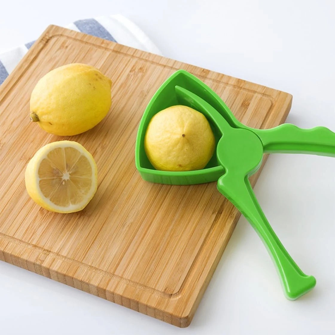 Manual Lemon Squeezer Press Juicer Tool – Durable ABS Material