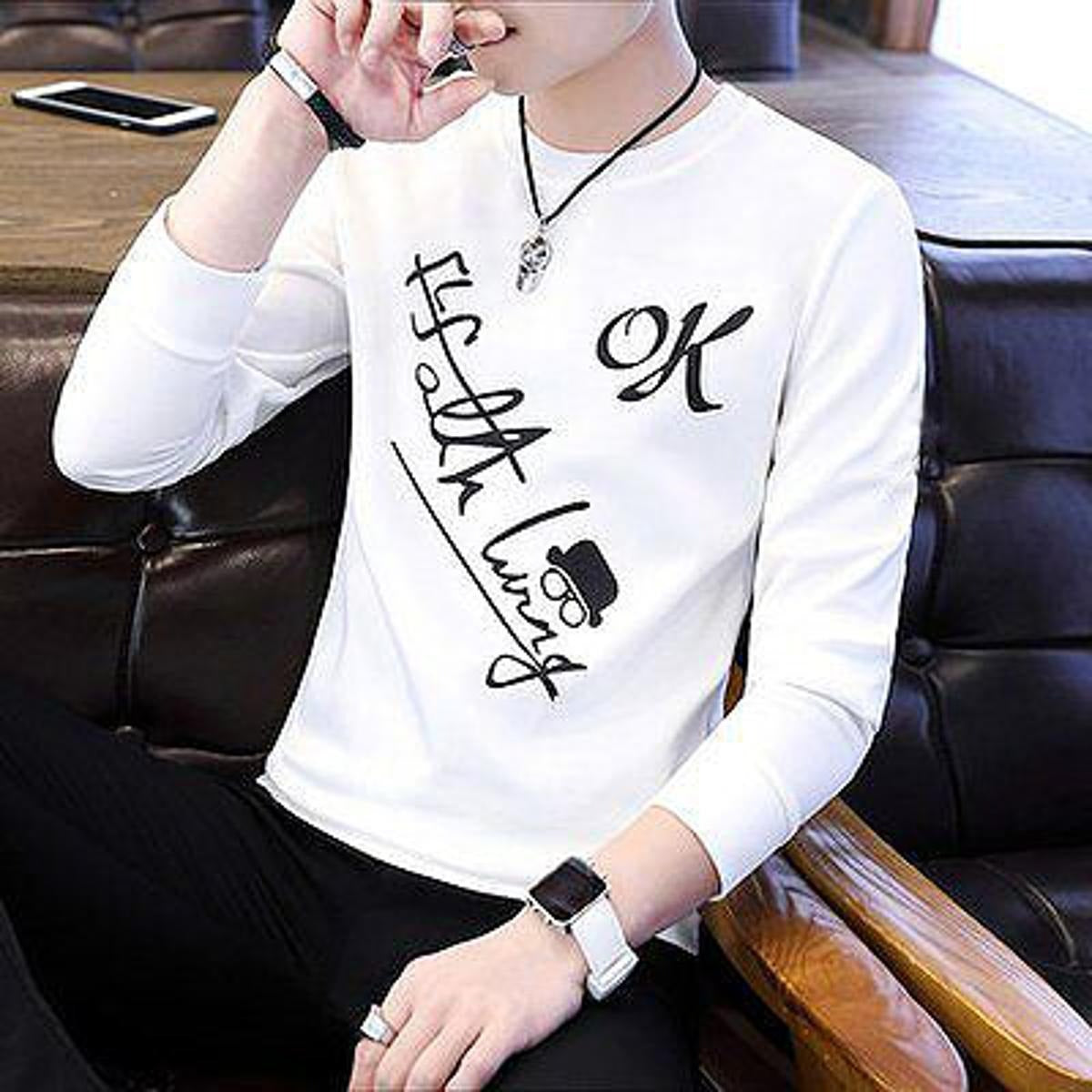 Men's Printed Tracksuit T-Shirt & Trouser Set – Summer Collection