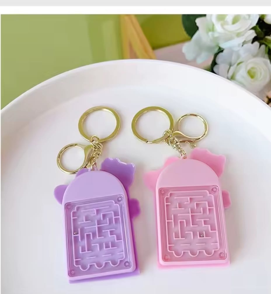 Mini Calculator Keychain – Cute Kawaii Portable Calculator