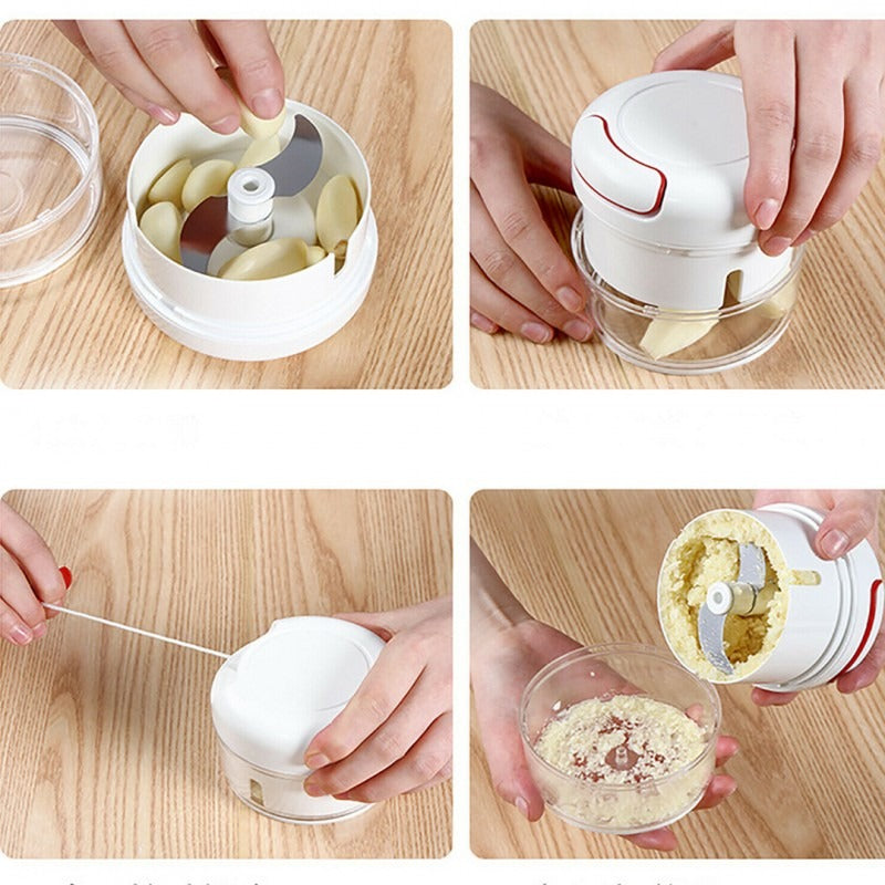 Mini Food Chopper Stainless Steel | Kitchen Accessories Gadget