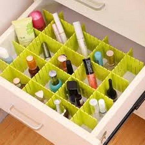 Multifunctional Plastic Drawer Organizer | DIY Cabinet Divider