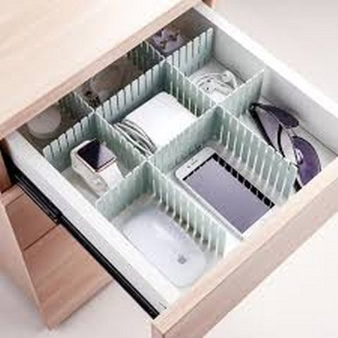Multifunctional Plastic Drawer Organizer | DIY Cabinet Divider