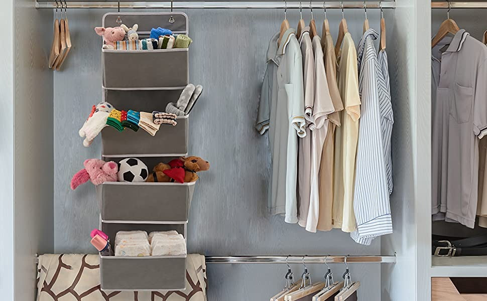 Over The Door Hanging Organizer 4 Pocket Storage