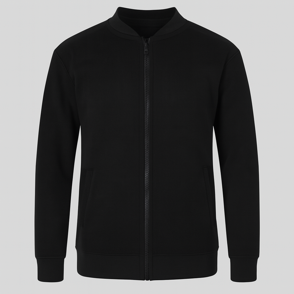 Premium Zipper Jacket For Men | French Fleece Fabric | Smart Look, Comfortable Wear, Easy Wash