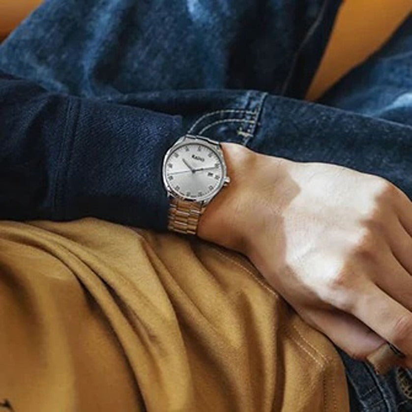 RADO Men’s Formal Stainless Steel Wrist Watch