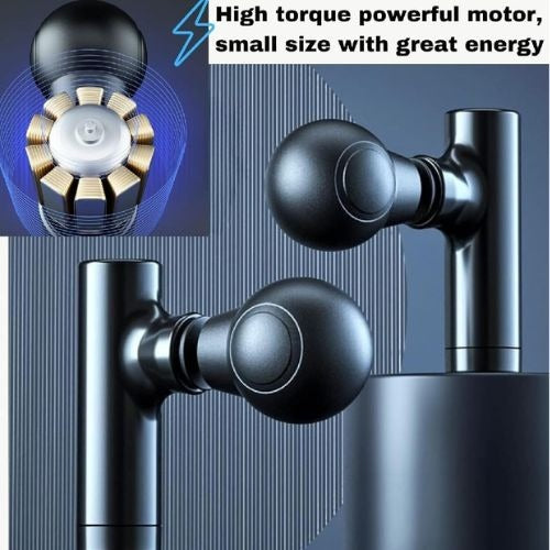 Rechargeable Facial Gun Massager – Compact Relaxing Skincare Tool