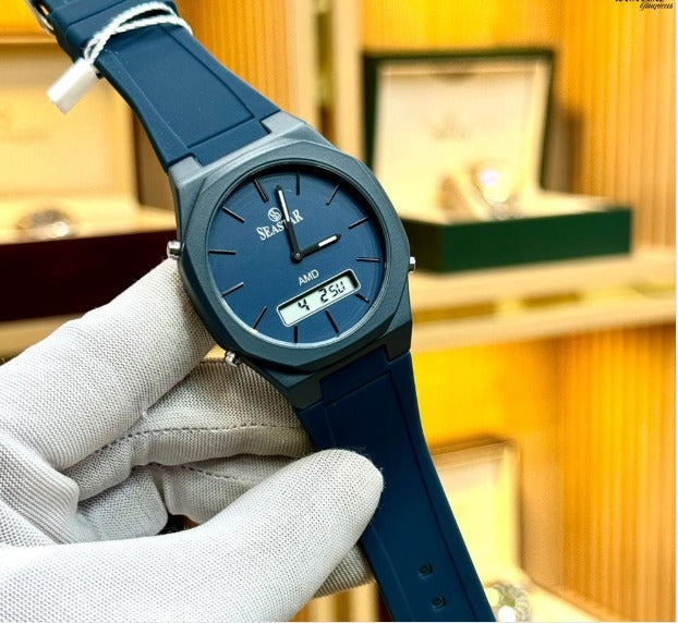 Seastar SS-1110Gc Men’s Waterproof Quartz Watch Blue