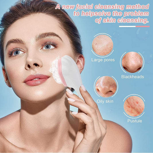 Silicone Face Scrubber Brush – Deep Cleansing & Exfoliating