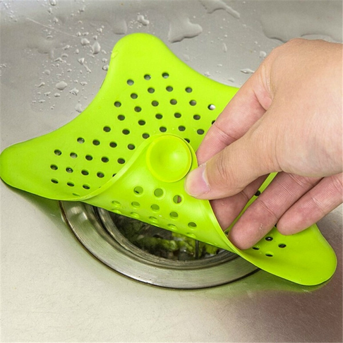 Silicone Sink Drain Filter Strainer | Kitchen Drainer Stopper
