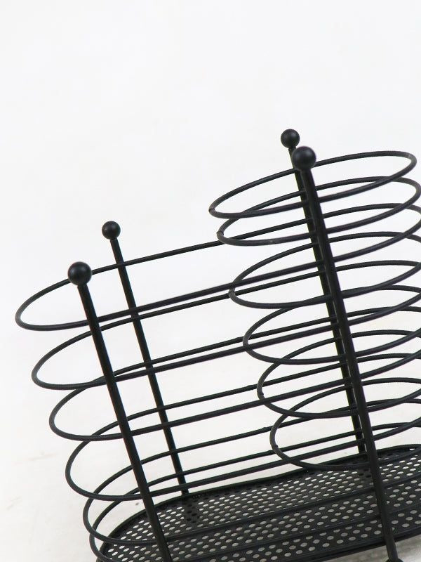 Steel Spoon Holder Kitchen Utensil Organizer Rack                                                                   