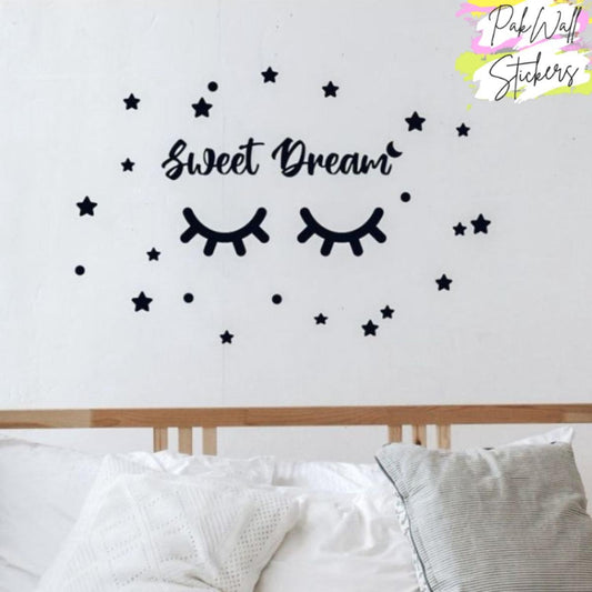 Sweet Dreams Vinyl Wall Stickers For Room Decor
