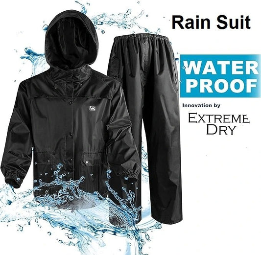 Ultimate Rain Protection: Waterproof Jacket & Pant Set
