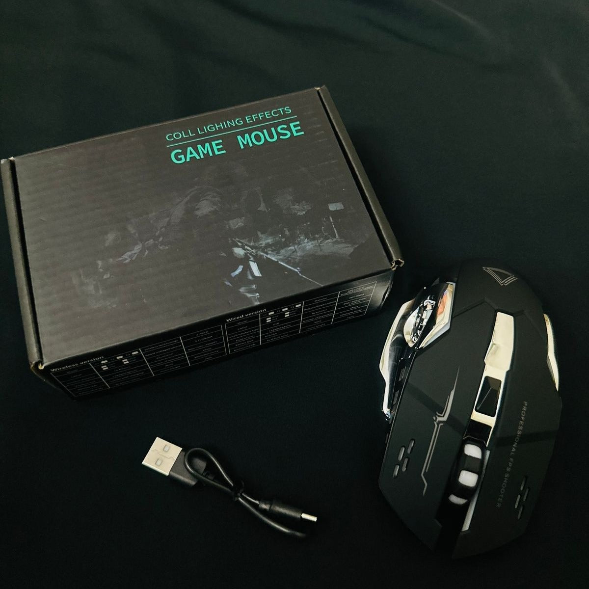 Ultimate Wireless Rechargeable LED Gaming Mouse for PC & Laptop