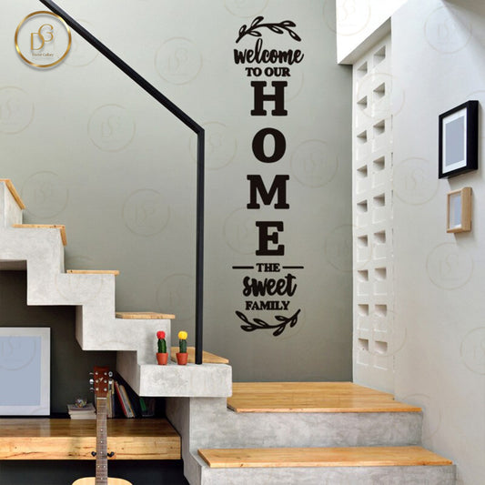 Wall Trove 3D Wooden Wall Art Welcome Home Family Decor