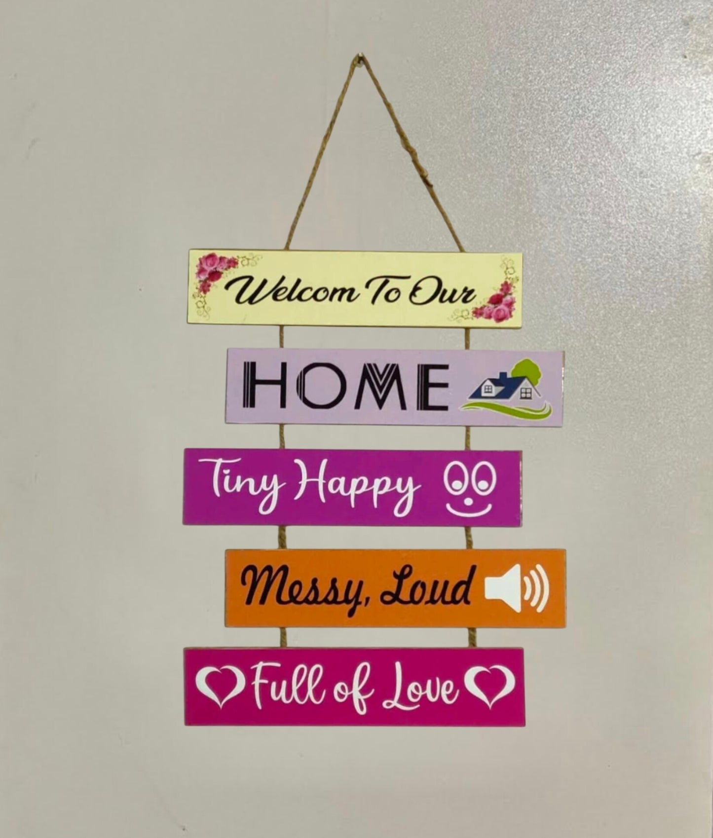 Wooden Wall Hanging Quotes For Home Decor